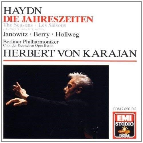 Cover for Janowitz / Berry / Hollweg / Berliner Philharmoniker / Herbert Von Karajan · Die Jahreszeiten (CD) (1985)