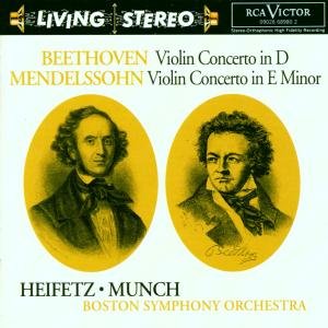 Cover for Heifetz Jascha · Beethoven / Mendelssohn: Violi (CD) (2004)