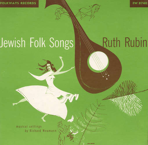 Cover for Ruth Rubin · Jewish Folk Songs (CD) (2012)