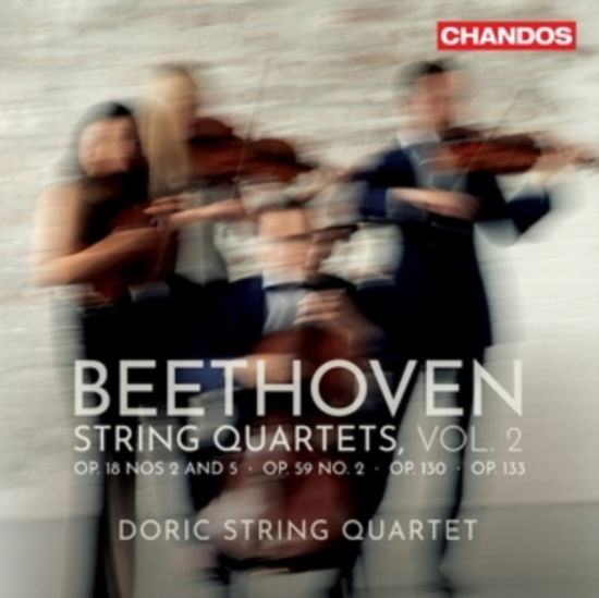 Cover for Doric String Quartet · Ludwig Van Beethoven: String Quartets / Vol. 2 (Op. 18 / Nos. 2 And 5 / Op. 59 / No. 2 / Op. 130 / Op. 133) (CD) (2024)