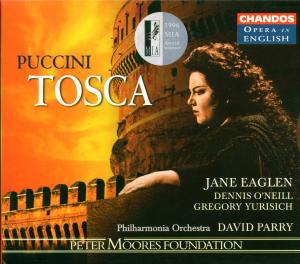 Tosca (Sung in English) - Puccini / Eaglin / O'neal - Musique - CHANDOS - 0095115300022 - 21 mai 1996