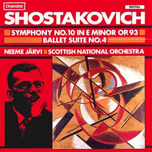 Cover for Järvi, Neeme / SNO · Sinfonie 10 / Ballett-Suite (CD) (1989)