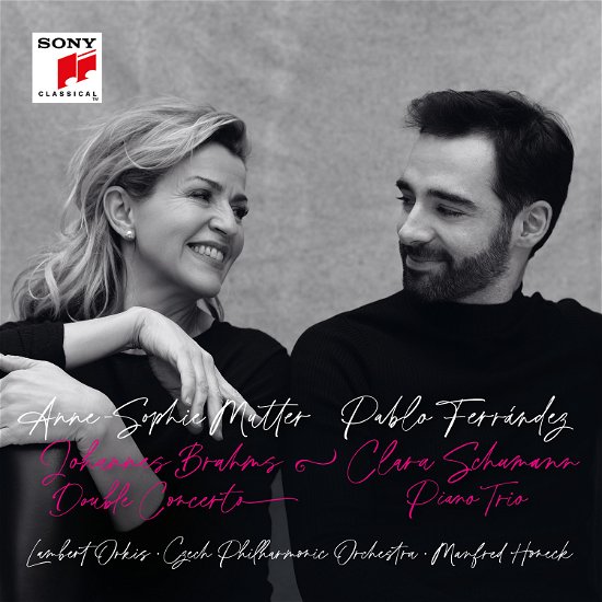 Cover for Mutter, Anne-Sophie &amp; Pablo Ferrandez &amp; Lambert Orkis · Brahms: Double Concerto &amp; C. Schumann: Piano Trio (CD) (2022)