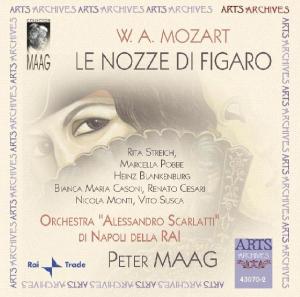 Cover for Blankenburg / Streich / Pobbe / Cesari · Le Nozze Di Figaro Arts Music Klassisk (CD) [Box Set edition] (2006)