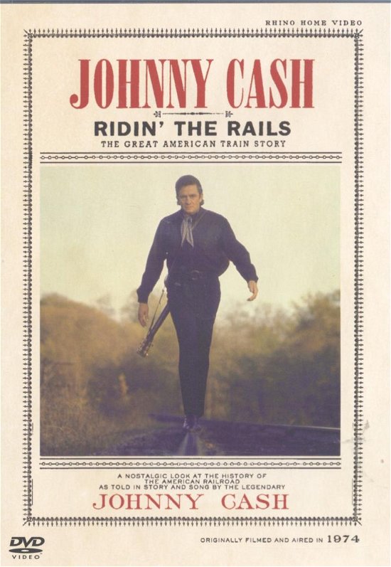 Cover for Johnny Cash · Johnny Cash-ridin' the Rails (DVD) (2005)