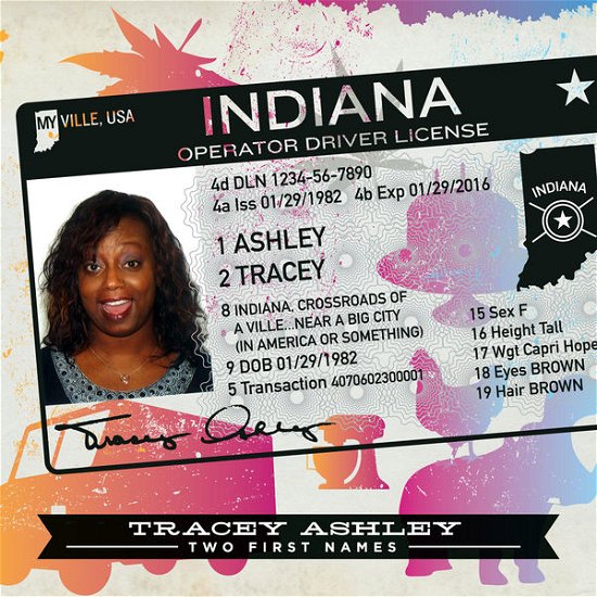 Cover for Tracey Ashley · Two First Names (CD) (2014)