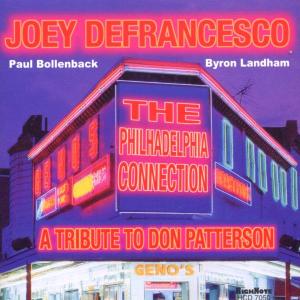 Cover for Joey Defrancesco · Tribute to Don Patterson: Philadelphia Connection (CD) (2002)