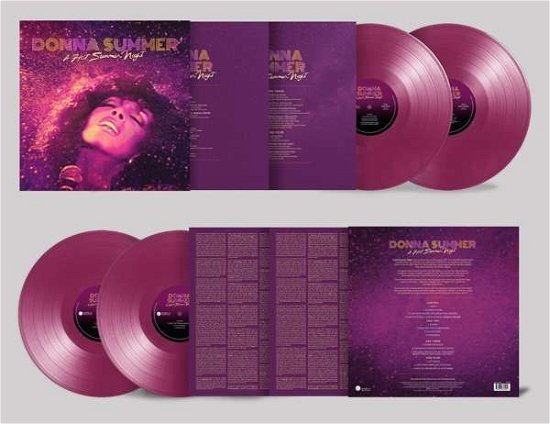 A Hot Summer Night (Purple Vinyl) - Donna Summer - Musiikki - DRIVEN BY THE MUSIC - 0654378625022 - perjantai 10. heinäkuuta 2020