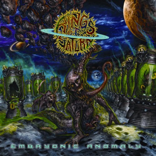 Cover for Rings Of Saturn · Embryonic Anomaly (CD) (2018)