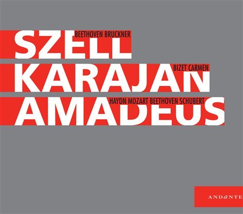 Karajan / Szell / Amadeus - Karajan / Szell / Amadeus - Musiikki - NAIVE - 0699487311022 - tiistai 17. toukokuuta 2011