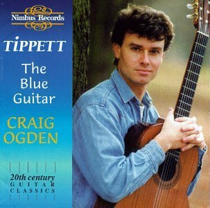 Cover for Tippett / Ogden · Blue Guitar (CD) (1995)
