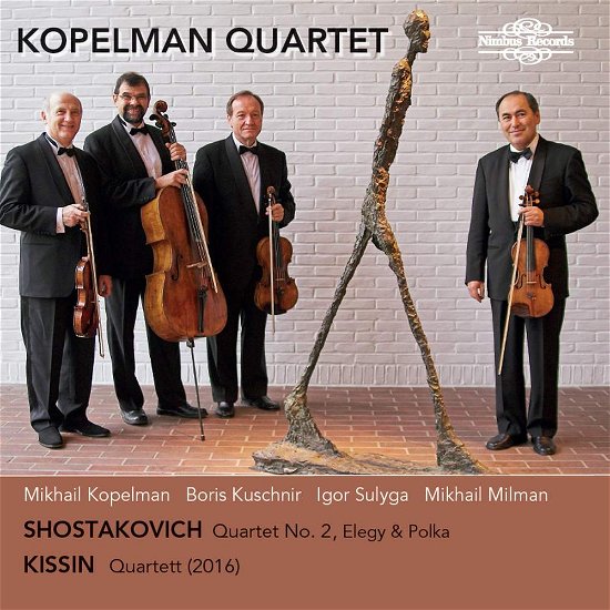 Cover for Kissin / Kopelman Quartet · Dmitri Shostakovich: Quartet No. 2 / Elegy &amp; Polka (CD) (2018)