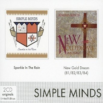 Cover for Simple Minds · Sparkle in the Rain / New Gold Dream [remastered] (CD) (2004)