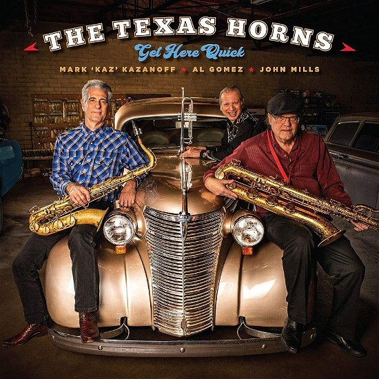 Cover for Texas Horns · Get Here Quick (CD) (2023)