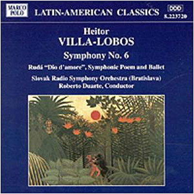 Villa-lobos / Slovak Radio Sym Orchestra · Symphony 6 (CD) (1996)