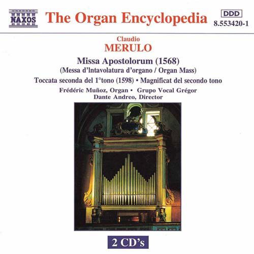 Cover for Merulo / Munoz / Andreo · Missa Apostolorum (CD) (1996)