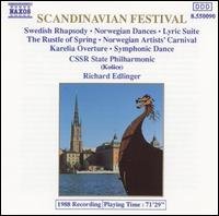 Cover for Edlinger,richard / Cssr State Philharmonic · Scandinavian Festival (CD) (1992)