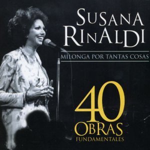 Cover for Susana Rinaldi · 40 Obras Fundamentales (CD) (2004)