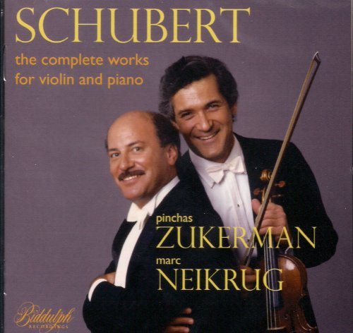 Cover for F. Schubert · Complete Works for Violin &amp; Piano (CD) (2017)