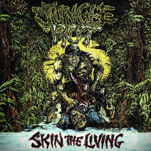 Cover for Jungle Rot · Skin the Living (CD) [Reissue edition] (2013)