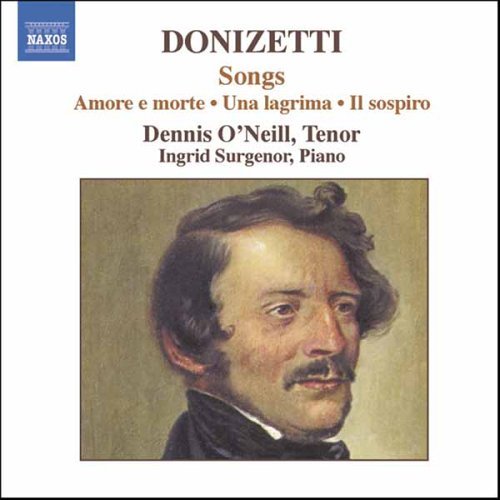 Songs - G. Donizetti - Muzyka - NAXOS - 0747313278022 - 27 kwietnia 2006