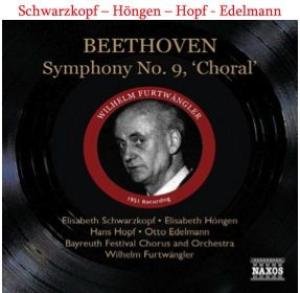 Cover for Wilhelm Furtwangler · Beethoven / Symphony No 9 (CD) (2006)