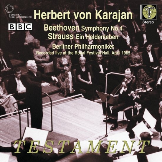 Symphony No.  4 Testament Klassisk - Karajan / Spierer / Bp - Musik - DAN - 0749677143022 - 1. august 2008