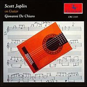 Cover for Scott Joplin · Scott Joplin On Guitar (CD) (1990)
