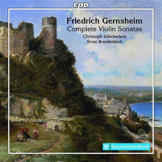 Cover for Schickedanz / Breidenbach · Friedrich Gernsheim: Complete Violin Sonatas (CD) (2021)