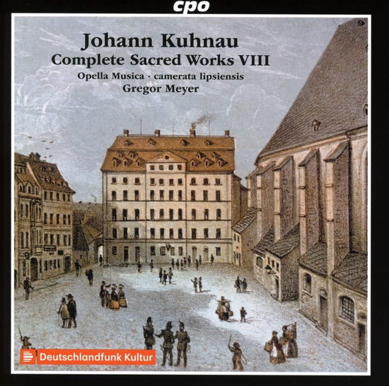 Cover for Opella Musica / Meyer · Johann Kuhnau: Complete Sacred Works / Vol. 8 (CD) (2022)