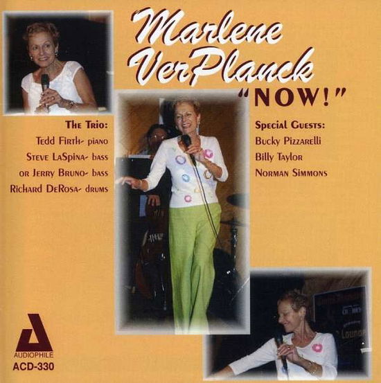 Cover for Marlene Verplanck · Now (CD) (2014)