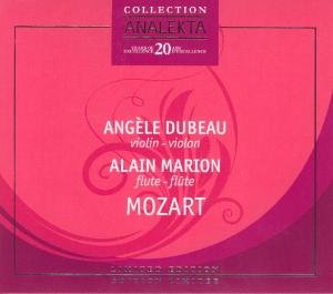 Mozart - Dubreau,angele / Marion,alain - Musik - ANALEKTA - 0774204200022 - 16. september 2008