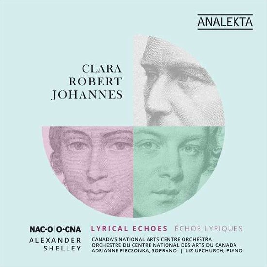 Clara-Robert-Johannes: Lyrical Echoes - National Arts Centre Orchestra / Alexander Shelley - Musikk - ANALEKTA - 0774204888022 - 25. februar 2022