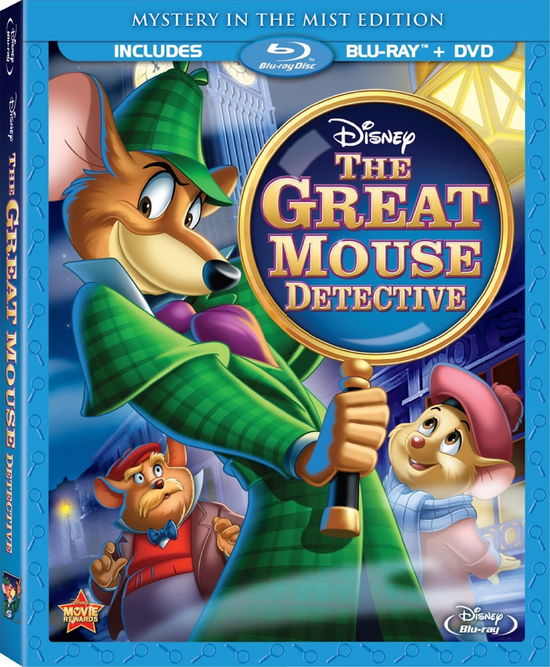 Cover for Blu-ray · The Adventures of the Great Mouse Detective (Blu-ray/DVD) (2012)