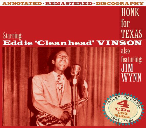 Cover for Eddie 'cleanhead' Vinson · Honk For Texas: (CD) [Remastered edition] [Box set] (2006)