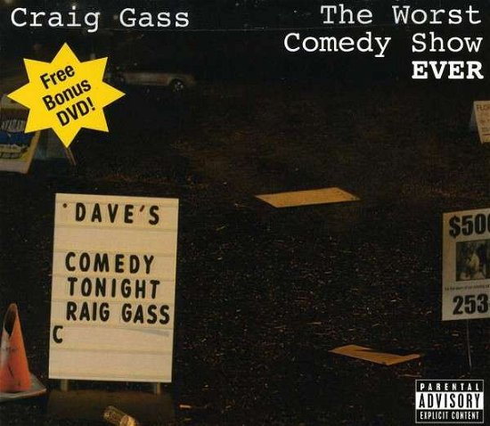 Cover for Craig Gass · Worst Comedy Show Ever (CD) [Digipak] (2013)