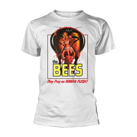 Cover for The Bees · Plan 9: The Bees (T-Shirt Unisex Tg. XL) (T-shirt) [size XL] [White edition] (2021)