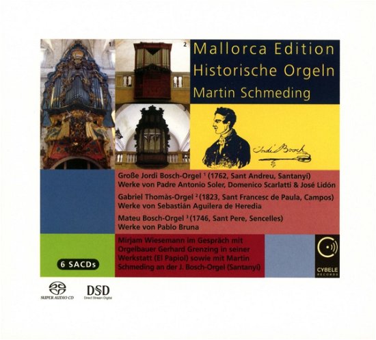 Cover for Martin Schmeding · Mallorca Edition Historische Orgeln (CD) (2017)