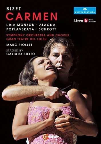 Bizet: Carmen - Bizet,g. / Alagna / Poplavskaya / Schrott - Films - CMAJOR - 0814337015022 - 27 mei 2016