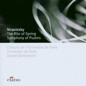 Rite of Spring Symphony of Psalms - Stravinsky / Barenboim / Orchestre De Paris - Música - WARNER ELATUS - 0825646012022 - 19 de maio de 2006
