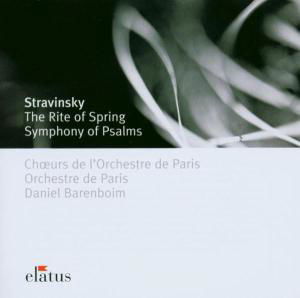 Rite of Spring Symphony of Psalms - Stravinsky / Barenboim / Orchestre De Paris - Musik - WARNER ELATUS - 0825646012022 - 19. maj 2006