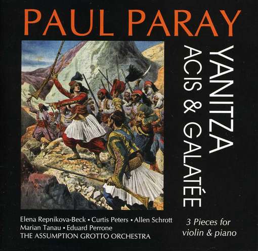 Cover for Paul Paray · Yanitza Acis &amp; Galatee (CD) (2007)