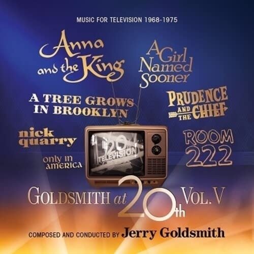 Cover for Jerry Goldsmith · Goldsmith at 20th 5: Music for Television 1968-75 (CD) (2022)