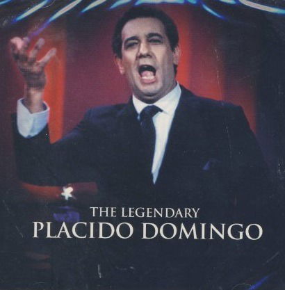 Cover for Placido Domingo · Placido Domingo-legendary (CD)