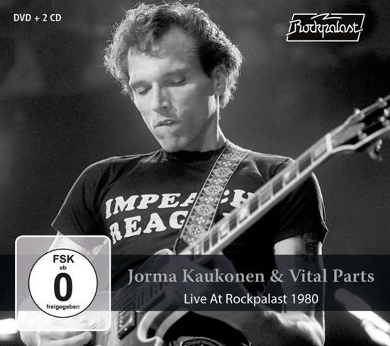 Cover for Jorma Kaukonen &amp; Vital Parts · Live At Rockpalast 1980 (CD) (2019)