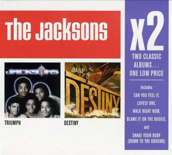 Cover for Jacksons · X2: Triumph / Destiny (CD) (2009)