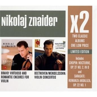 Bravo ! Virutoso and Romantic Encores for Violin / Beethoven / Mendelssohn ; Violin Concertos - Nikolaj Znaider - Musik - SONY - 0886975265022 - 25. Mai 2009