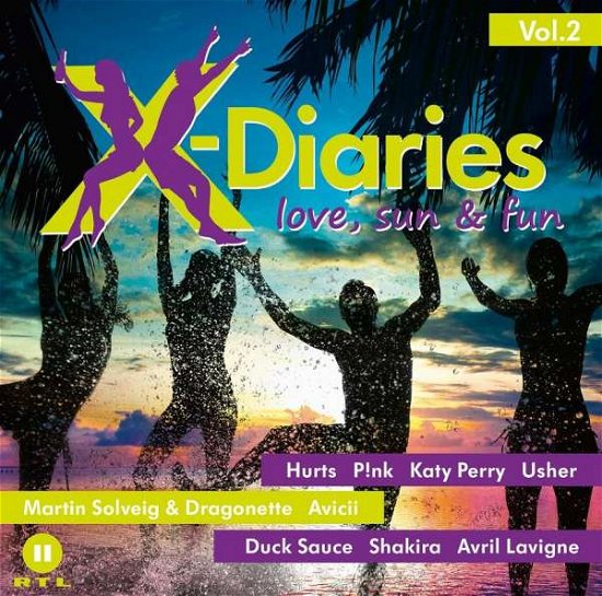Cover for X · X-diaries Love Sun &amp; Fun - Hurts - Pink - Katy Perry ? (CD) (2019)