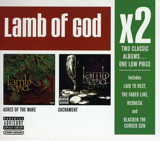 Cover for Lamb Of God · X2:Ashes Of The Wake / Sacrament (CD) (2011)