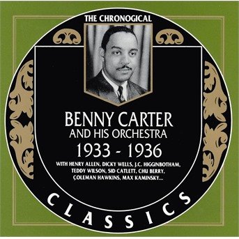 Cover for Benny Carter · 1933-1936 (CD) (1996)